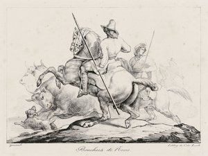 Macellai di Roma (Roman Butchers) da Theodore Gericault