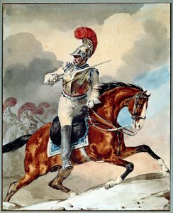 Ufficiale carabiniere che dà l