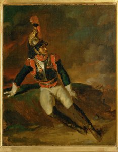Cuirassier blesse, bozzetto ... da Theodore Gericault