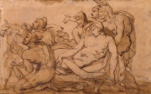 La morte di Paride da Theodore Gericault