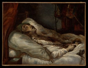 Il generale Letellier sul letto di morte da Theodore Gericault