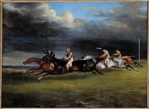Corsa di cavalli detta il derby di Epsom da Theodore Gericault