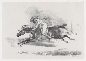 La Course (La gara) da Theodore Gericault