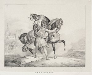 Lara ferito da Theodore Gericault