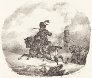 Ufficiale di artiglieria leggera della guardia imperiale