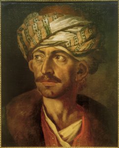 Ritratto maschile (probabilmente Mustafa) da Theodore Gericault