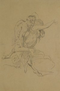 Ninfa e satiro da Theodore Gericault