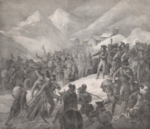 Passaggio attraverso il Monte San Bernardo, 1822