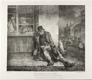 Pietà per i dolori di un povero vecchio!... 1821 da Theodore Gericault