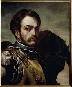 Ritratto di un ufficiale dei carabinieri da Theodore Gericault