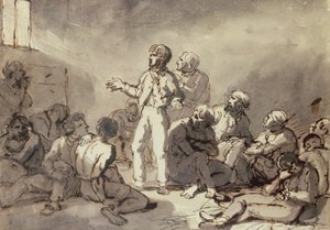 Prigionieri in una cella