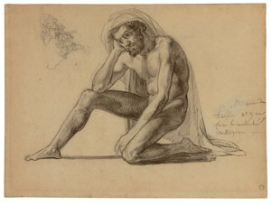 Studio per il Padre nella Zattera della Medusa