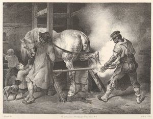 Il maniscalco fiammingo da Theodore Gericault