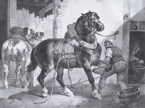 Il fabbro francese, 1822 da Theodore Gericault