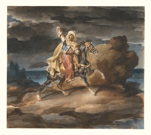 Il Giaour (Una storia turca) c.1822-23 da Theodore Gericault