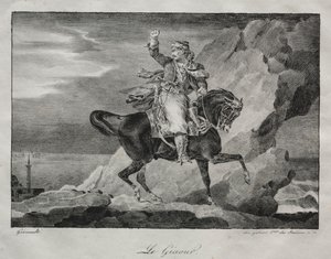 Il Giaour da Theodore Gericault