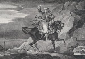 Il Giaour, 1820 da Theodore Gericault