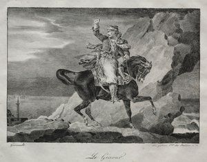 Il Giaour, 1820 da Theodore Gericault