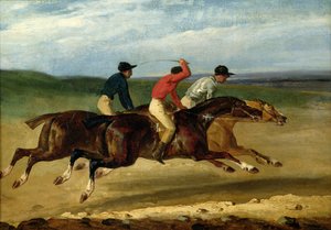 La corsa dei cavalli da Theodore Gericault