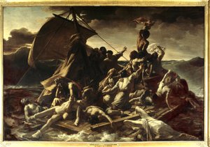 La zattera della Medusa da Theodore Gericault