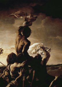 La zattera della Medusa (dettaglio) da Theodore Gericault
