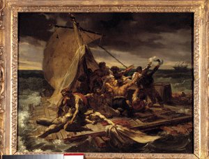 La zattera della Medusa Prime bozze. Dipinto di Théodore Géricault da Theodore Gericault