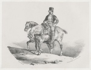 Un postiglione o I due cavalli imbrigliati (A Postilion or The Two Harnessed Horses)