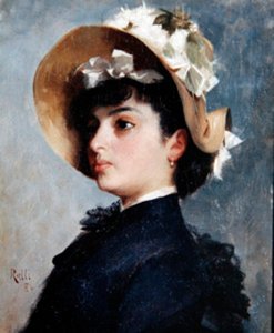 Ritratto di una giovane signora da Theodore Jacques Ralli