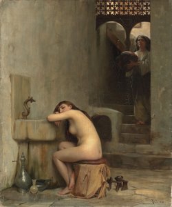Riposo al bagno, 1888 da Theodore Jacques Ralli
