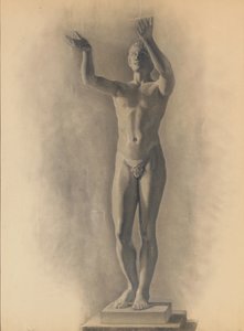 Studio della Figura Maschile, 1875