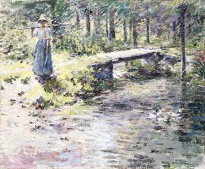 Il piccolo ponte da Theodore Robinson