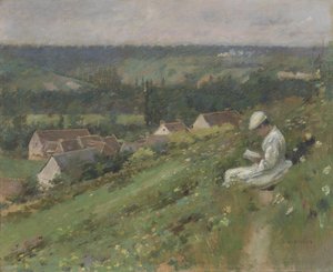 La valle di Arconville, c.1887 da Theodore Robinson
