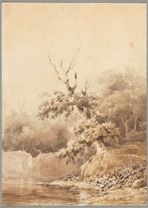 Paesaggio da Theodore Rousseau