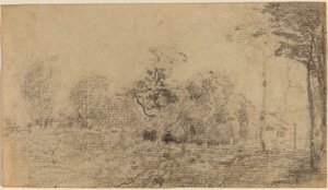 Paesaggio II da Theodore Rousseau