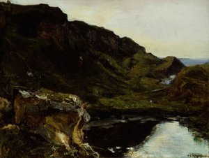Paesaggio, c.1835 da Theodore Rousseau