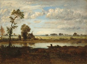 Paesaggio con barcaiolo