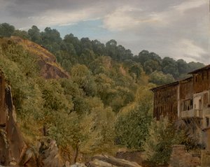 Paesaggio in Alvernia da Theodore Rousseau