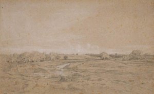 Paesaggio con stagno (Berri) da Theodore Rousseau