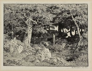 Quercia dalle Rocce da Theodore Rousseau