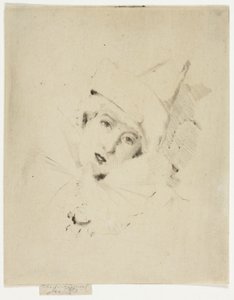 Pierrot, Ritratto della Signora A. C. da Theodore Roussel