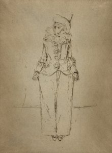 Pierrot en Pied, ritratto della signora A. C.