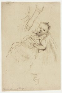 Ritratto di Margery Chambers, dieci settimane