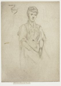 Ritratto della signora Cyprian Williams in costume