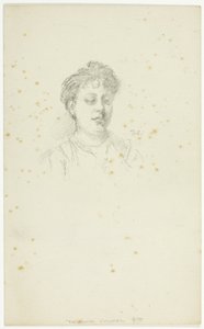 Schizzo di Edith Austin da Theodore Roussel