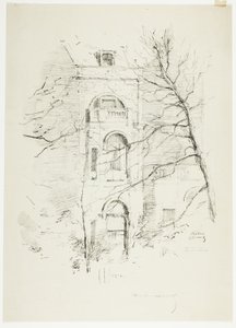 Inverno, una casa a Green Park da Theodore Roussel