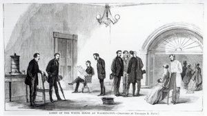 Atrio della Casa Bianca a Washington