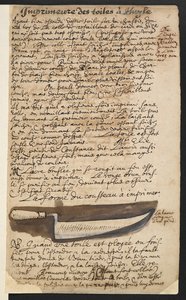 Coltello da innesco (illustrazione)