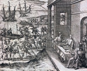 Accordo tra Francisco Pizarro, Diego de Almagro e Hernando de Luque per esplorare e sfruttare il Perù