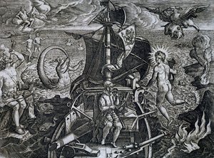 Allegoria dei viaggi di Ferdinando Magellano