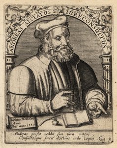 Andrea Alciato da Theodore de Bry